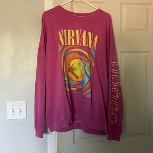 urban outfitters nirvana crewneck